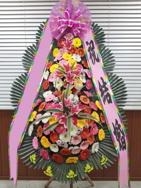더화이트베일 동호회 회원 일동이 마음을 모아 전하는 3단 화환
